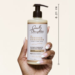 Carol's Daughter open jar cream texture demonstrating rich emollient and easy spreadability