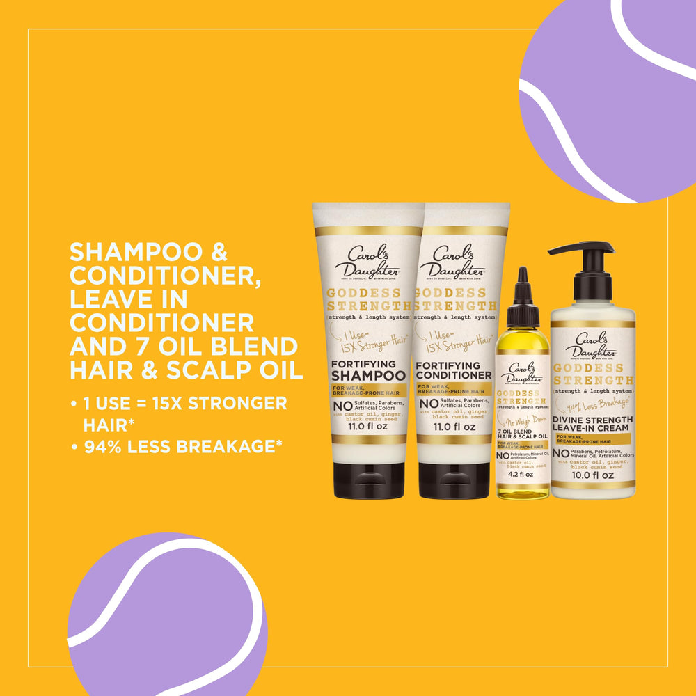 Carol's Daughter shampoo pump dispensing gentle, sulfate-free cleanse