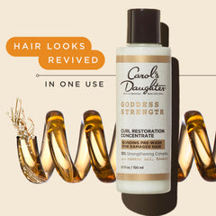 Carol's Daughter concentrate texture close-up highlighting restorative viscosity