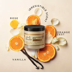 Carol's Daughter packaging label detail emphasizing formulation features