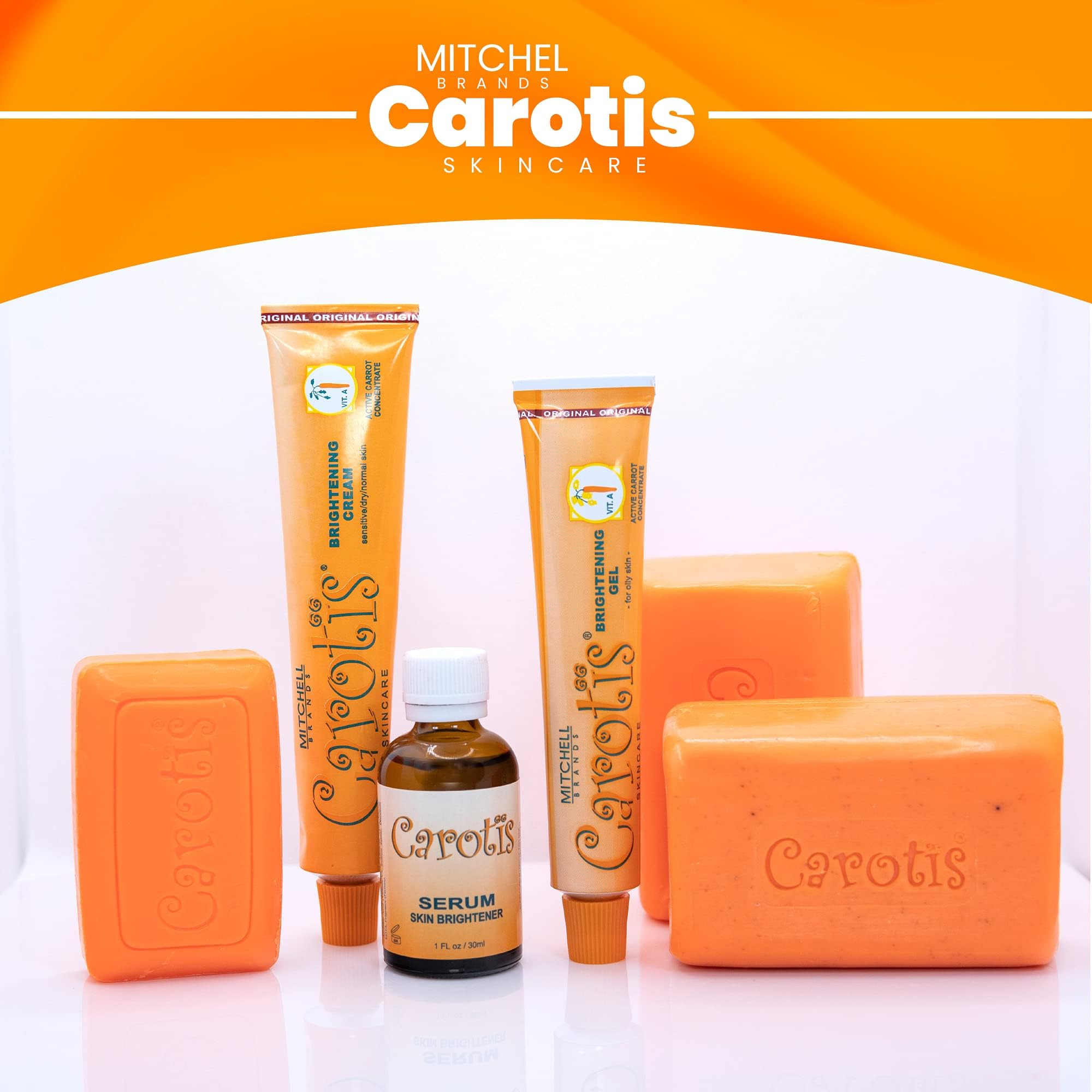 CAROTÏS ingredients visual with carrot and shea illustrating nourishing benefit