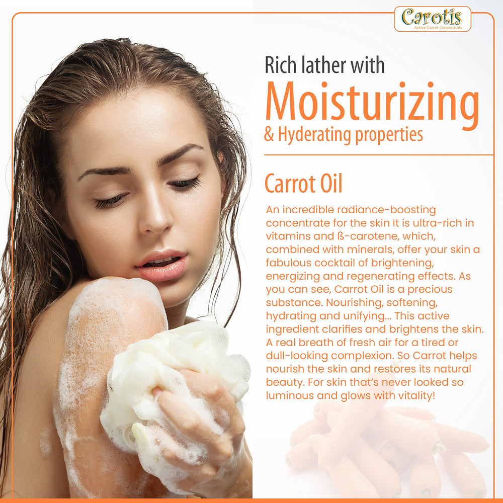 CAROTÏS soap label detail showing vitamin A ingredient information