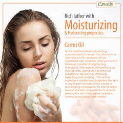 CAROTÏS soap label detail showing vitamin A ingredient information
