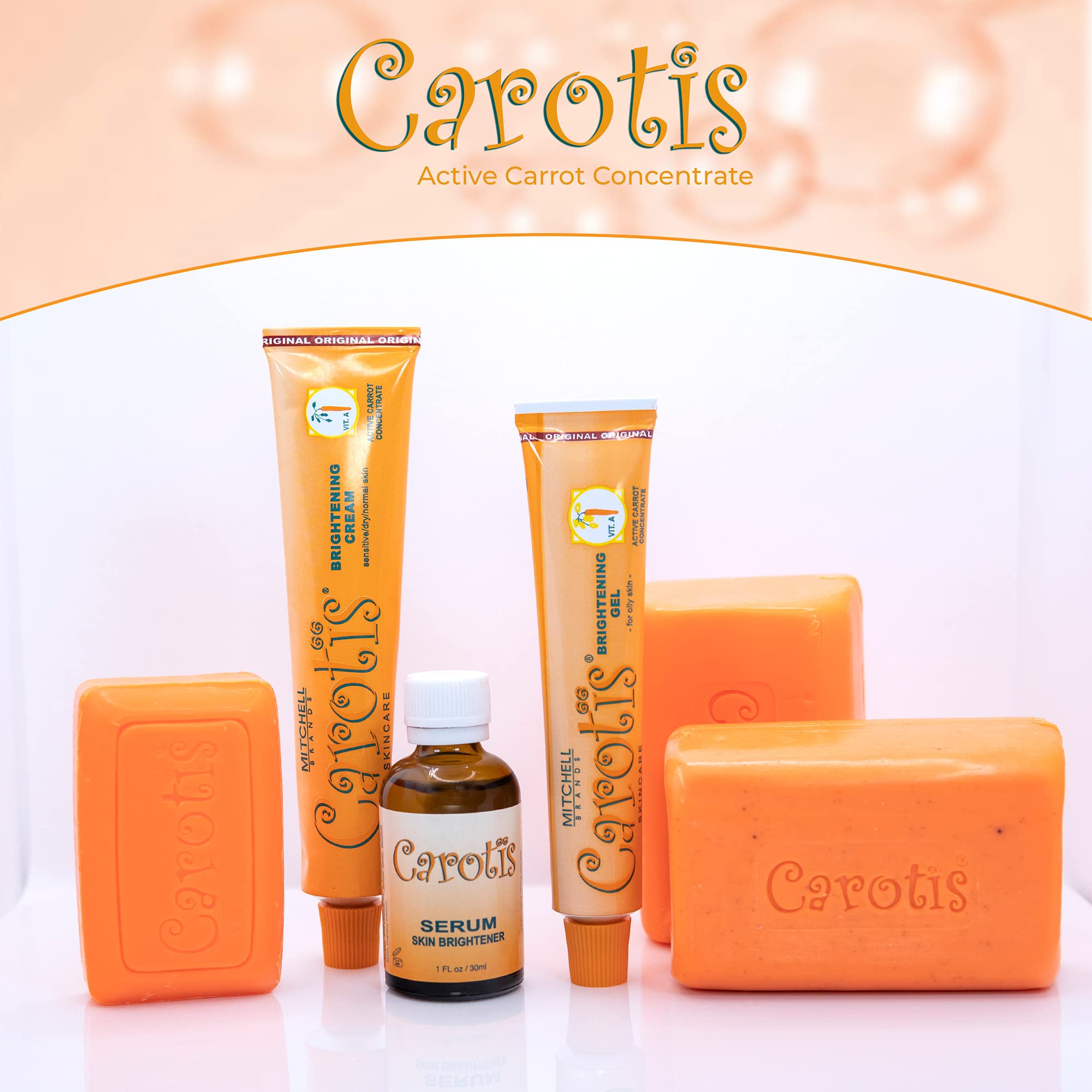 CAROTÏS lather applied on shoulder showing gentle cleansing in use