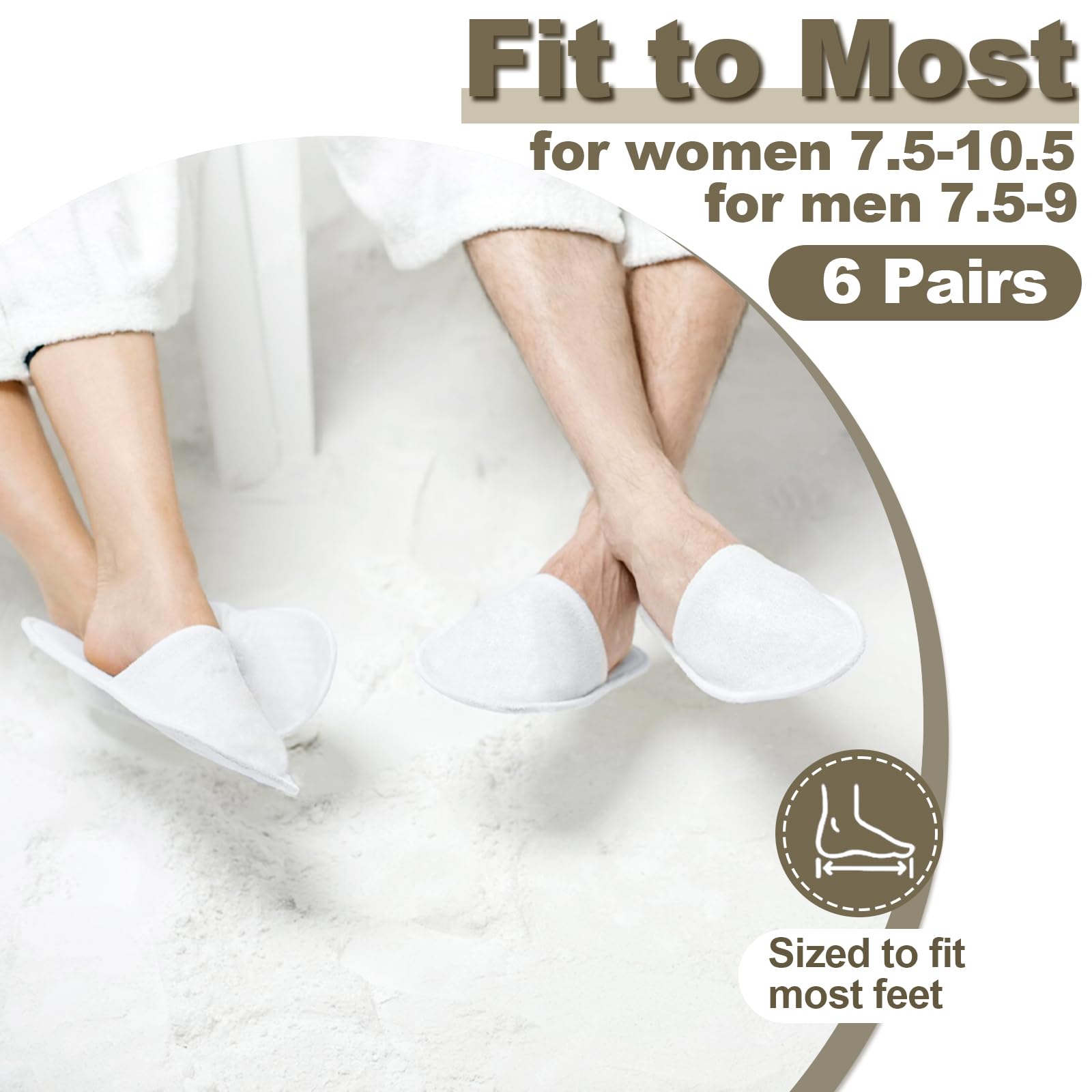 CarryEpic size comparison next to a foot illustrating fit guidance