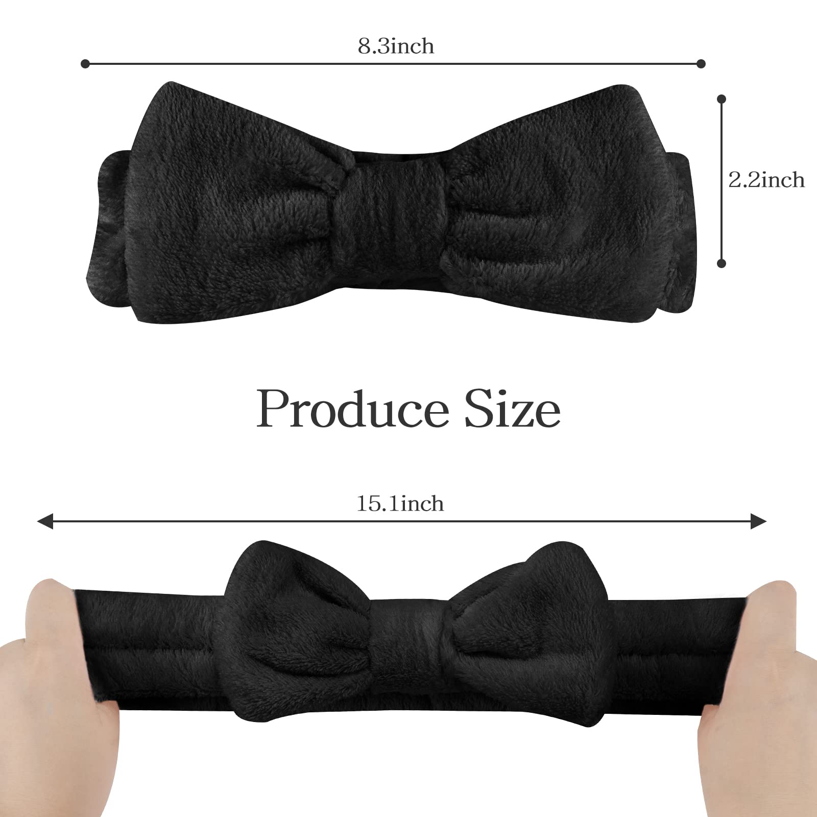 Casoty bow detail with stitched edge emphasizes cute look and durability