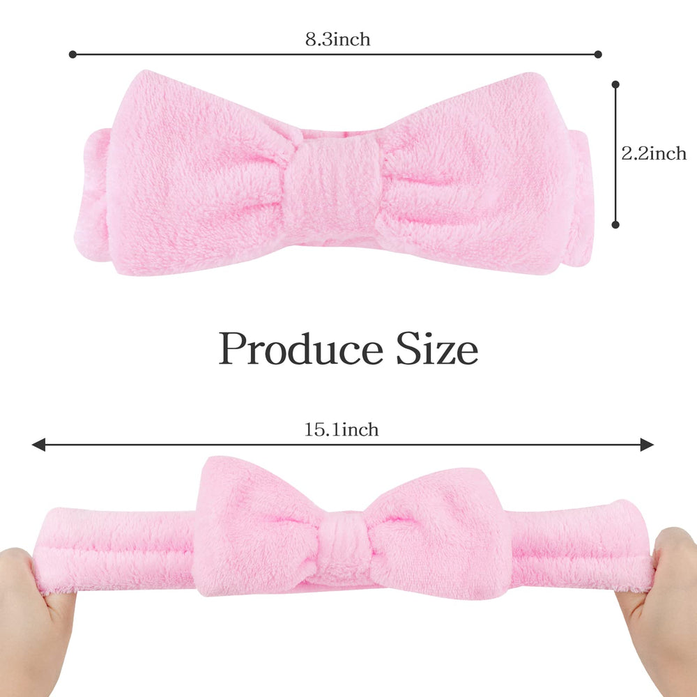 Casoty headband used during makeup application for cleaner routines