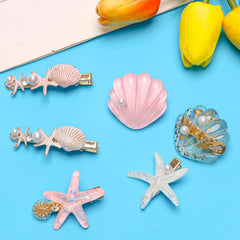 Catcan hair clips used in a half-up hairstyle providing decorative hold and style