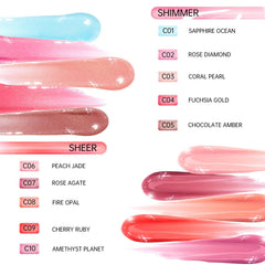 Catkin open cap and visible tint showing buildable color and shine benefit