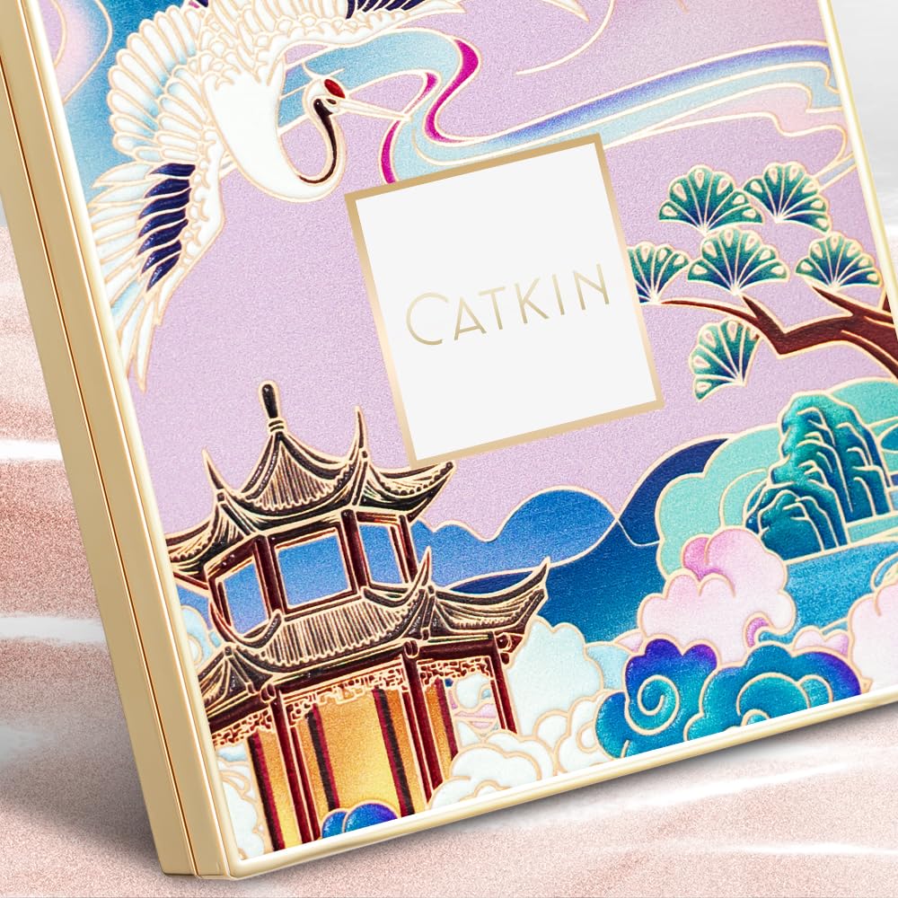 Catkin compact next to coin showing 10g scale and portable benefit