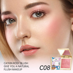 Catkin swatches on skin showing buildable pink color and natural sheen benefit