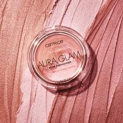 Catrice applied on cheek highlighting glow and natural radiance