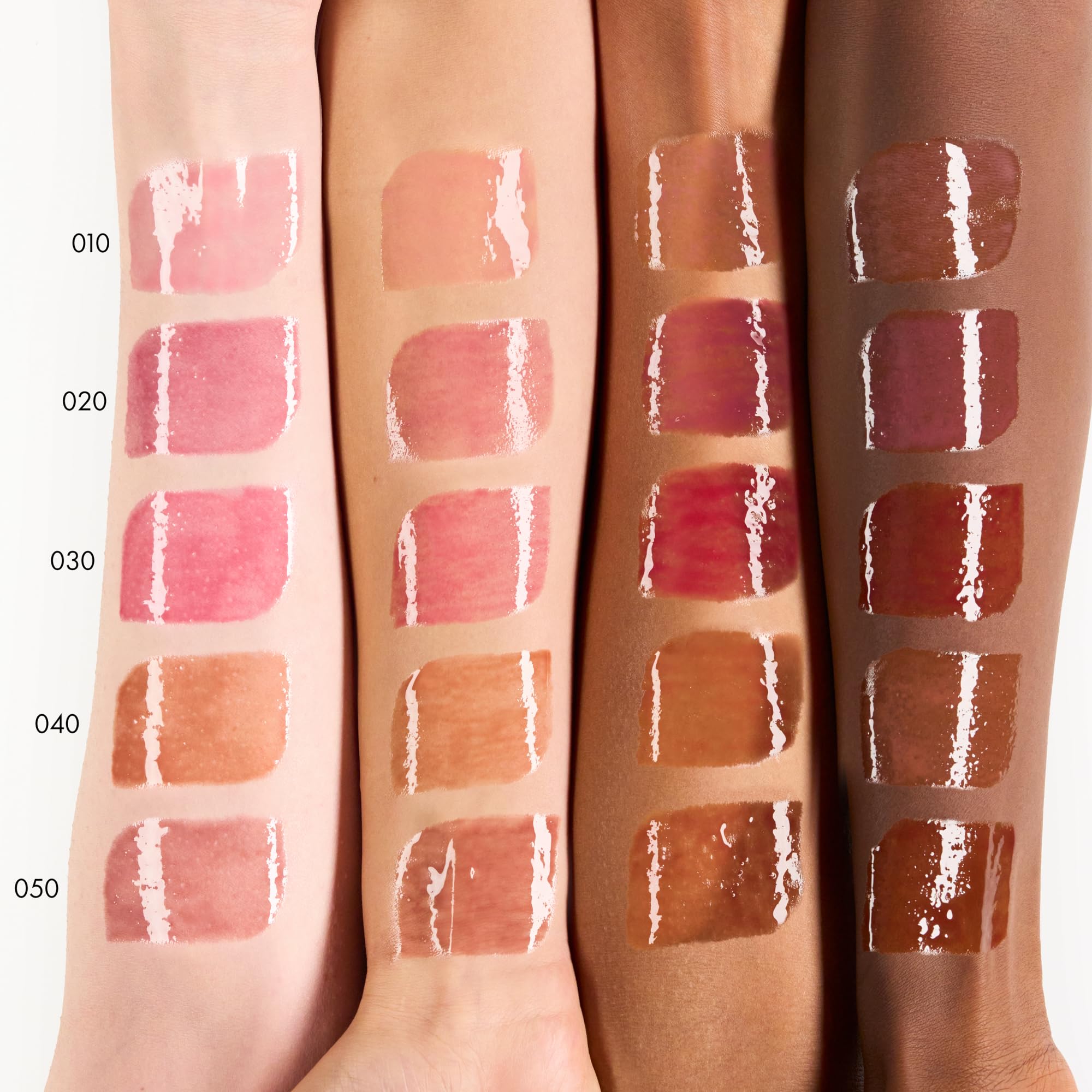 Catrice Peptide Bliss lip closeup demonstrating glossy finish and softer-looking lips