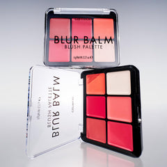 Catrice fingertip applying balm to cheek for quick, seamless color payoff