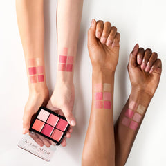 Catrice palette held in hand showing compact size and travel-friendly convenience