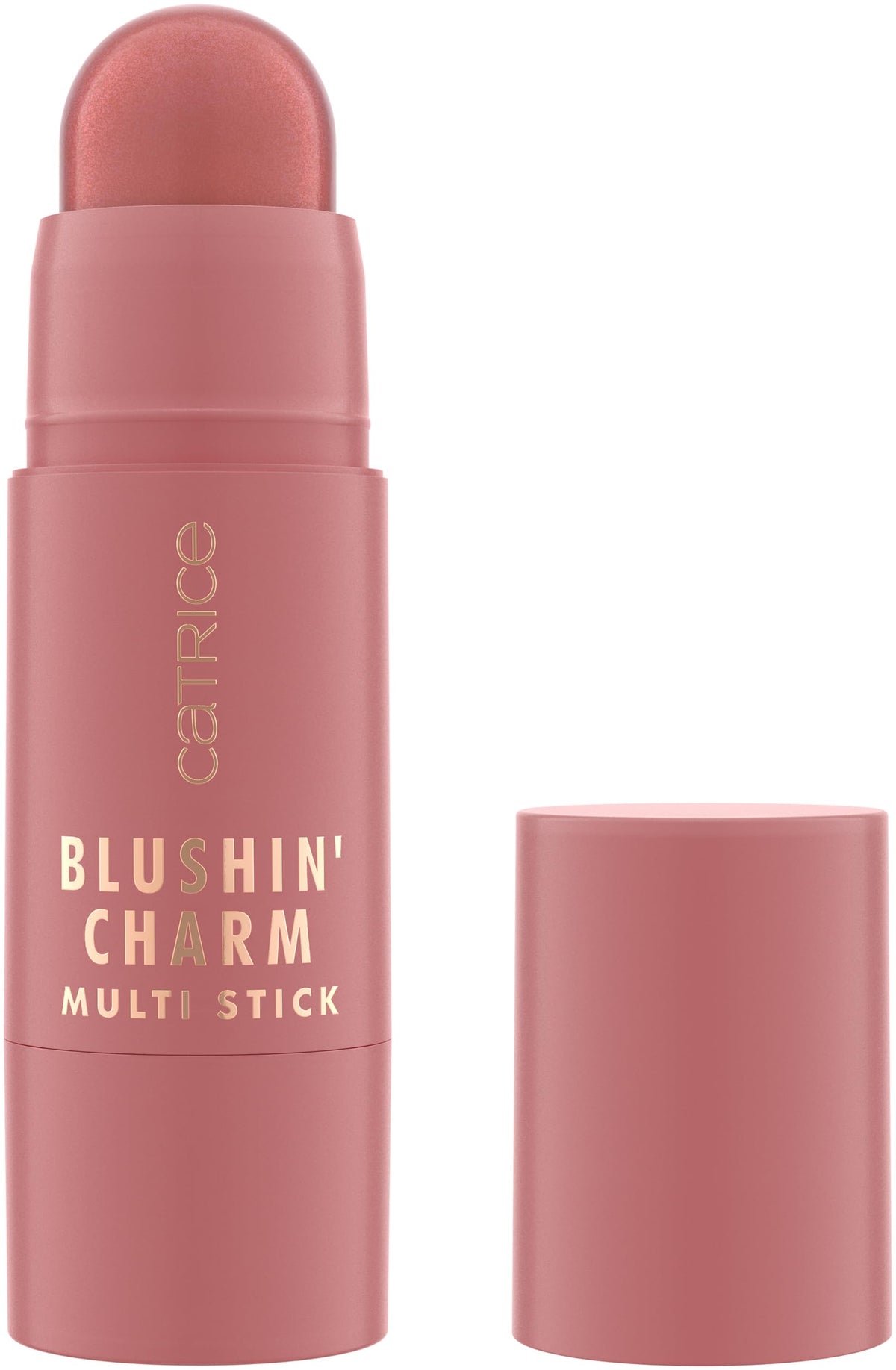 Catrice Blushin' Charm front packaging showing shade and creamy finish benefits