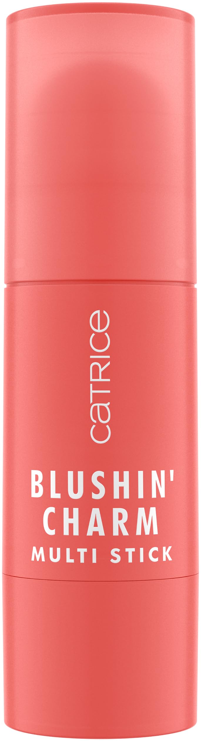 Catrice swatch of Coral Cutie on arm demonstrating buildable pigment and dewy finish