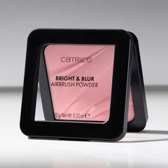 Catrice compact held in hand illustrating size and portability for on-the-go touch-ups