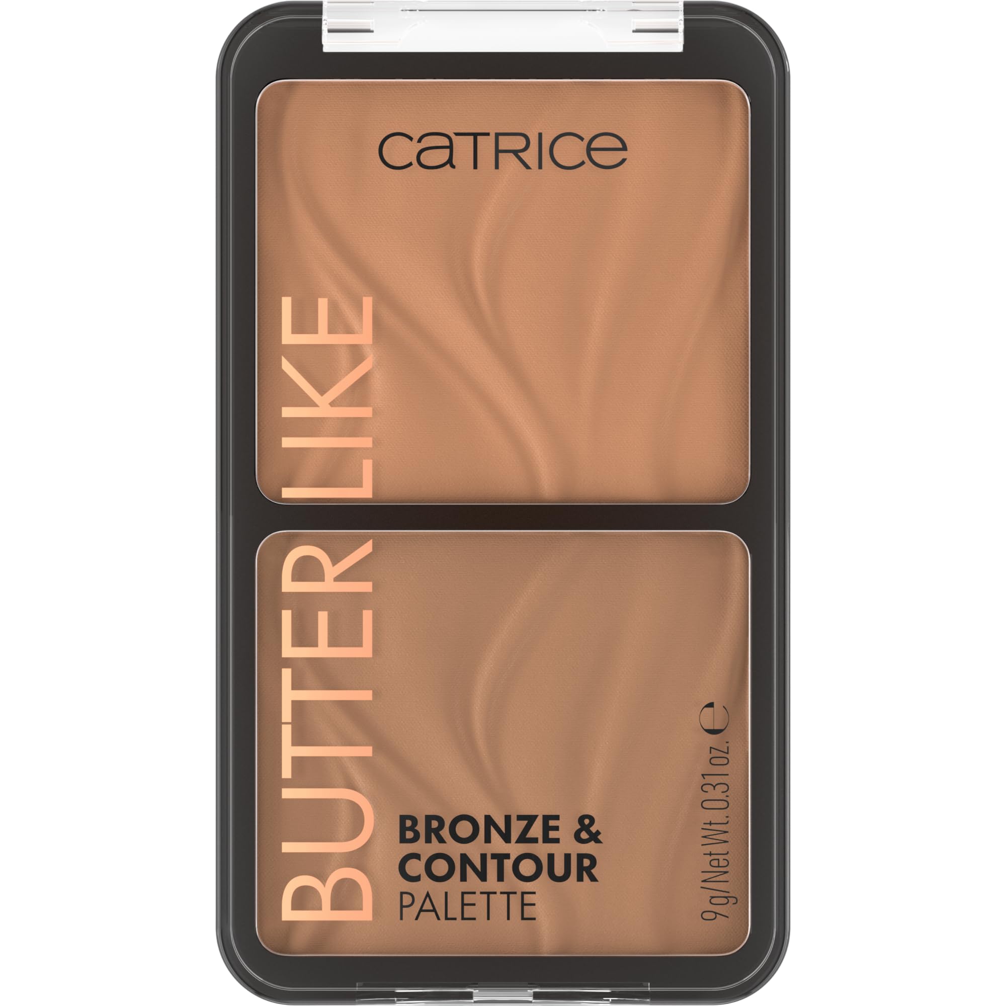 Catrice front compact closed showing portable bronzer contour — easy-to-carry