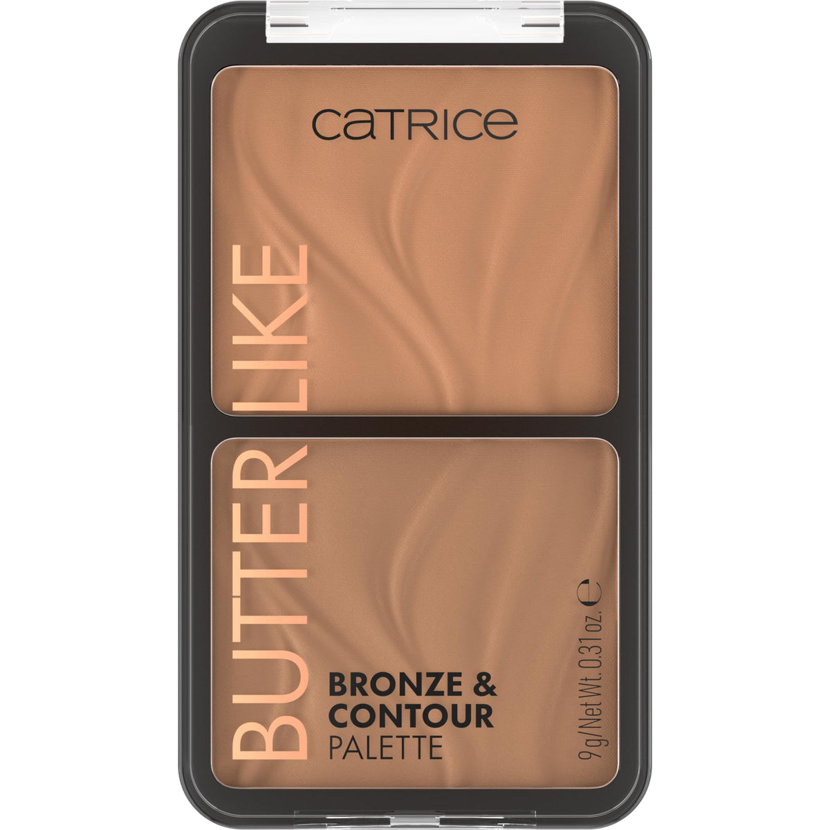 Catrice front compact closed showing portable bronzer contour — easy-to-carry