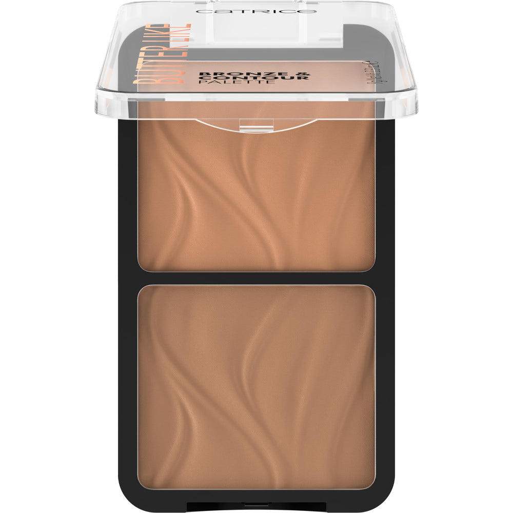 Catrice open palette revealing warm bronze and cool contour shades — versatile pairing