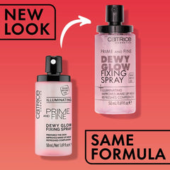Catrice mist droplets texture highlighting subtle illuminating effect