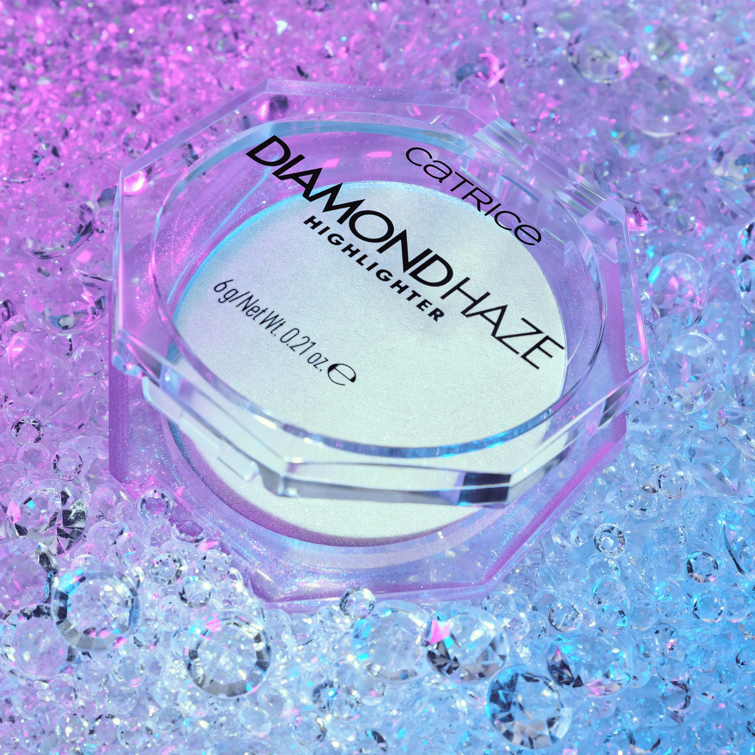 Catrice on model eyes showcasing glittery lid accent for eye definition