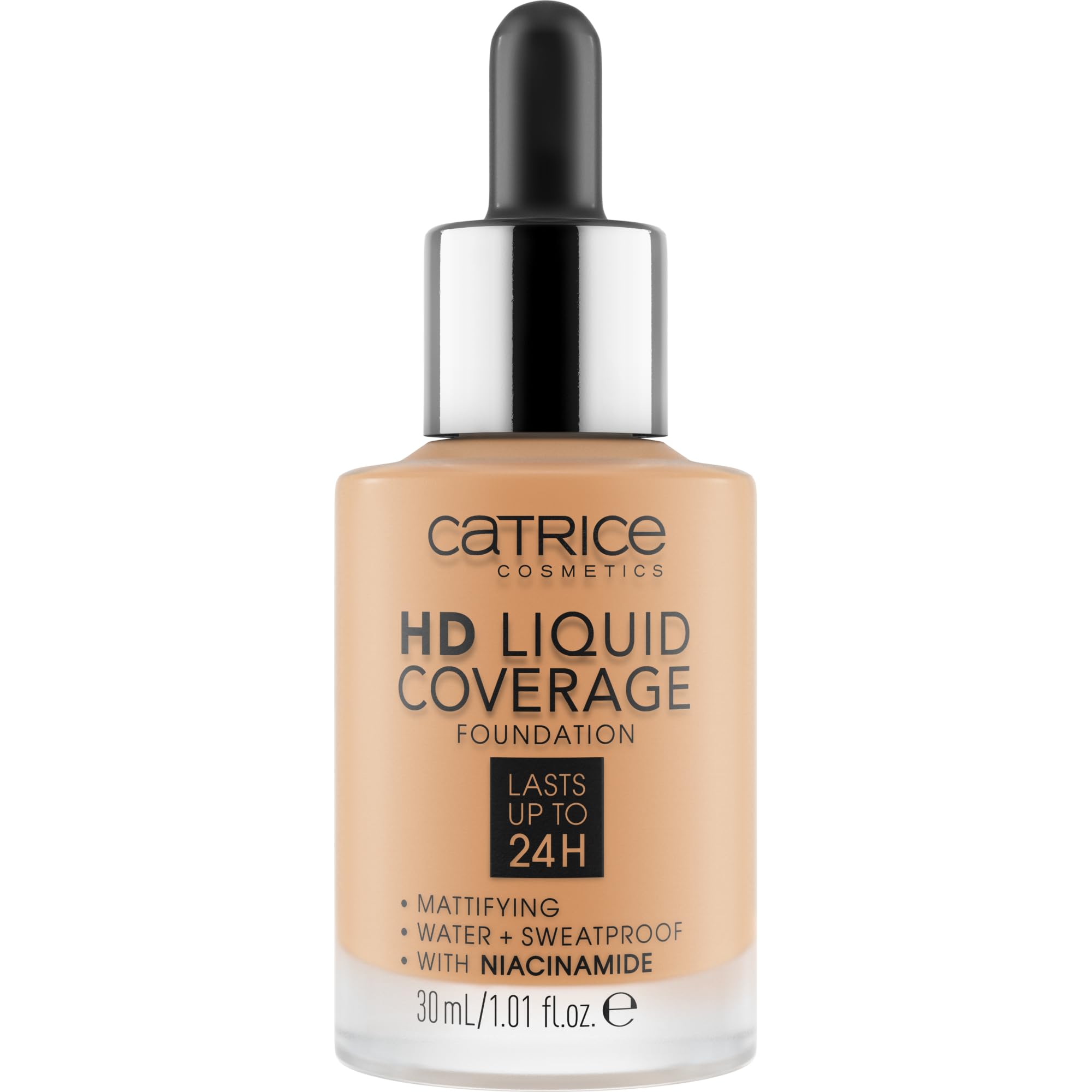 Catrice dropper applicator close-up for precise, mess-free dosing