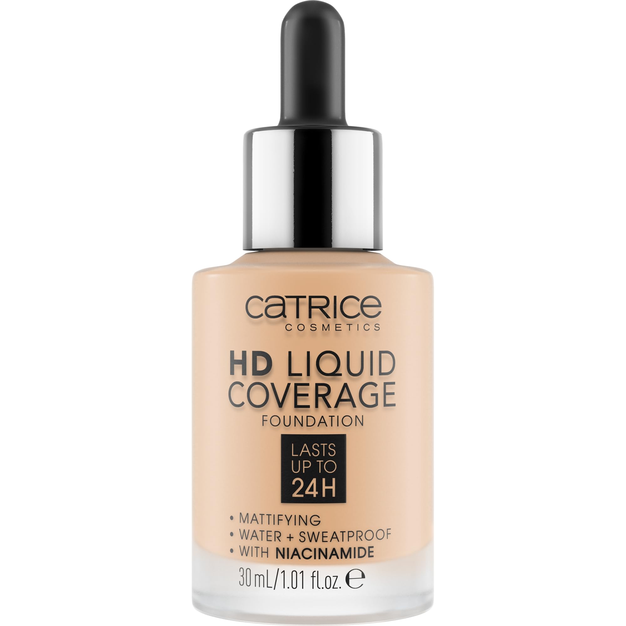 Catrice dropper close-up highlighting precise applicator and controlled coverage