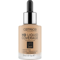 Catrice dropper close-up demonstrating precise application and buildable control