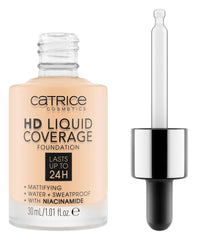 Catrice front bottle showing sleek packaging and reliable coverage
