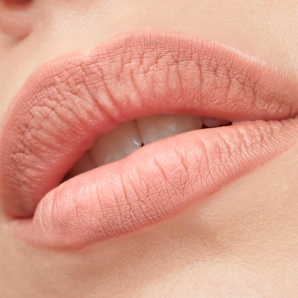 Catrice lip liner in evening look showing defined, fuller-looking lips