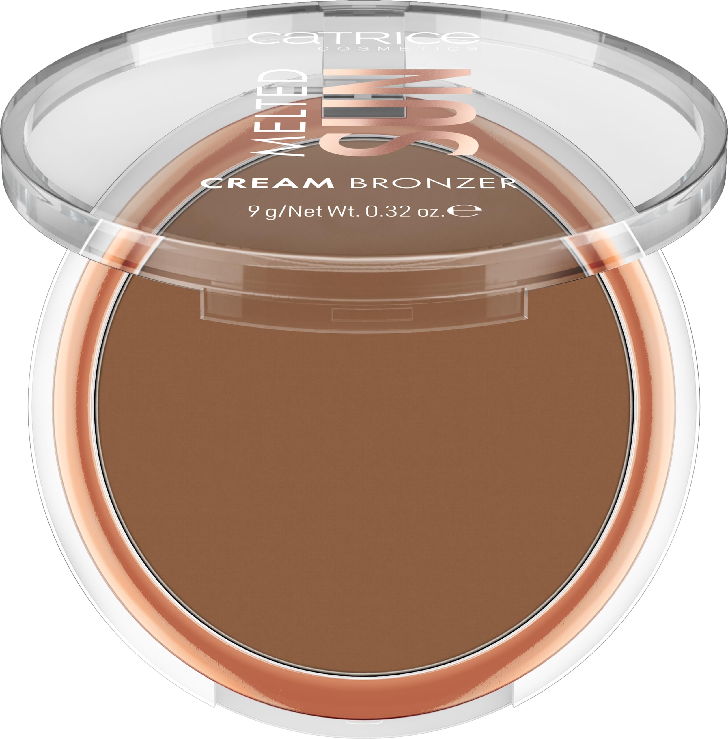 Catrice melted sun cream bronzer tube front view shows packaging and shade