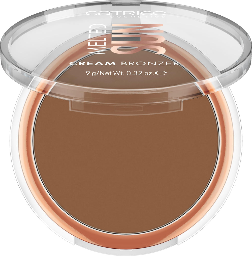 Catrice melted sun cream bronzer tube front view shows packaging and shade