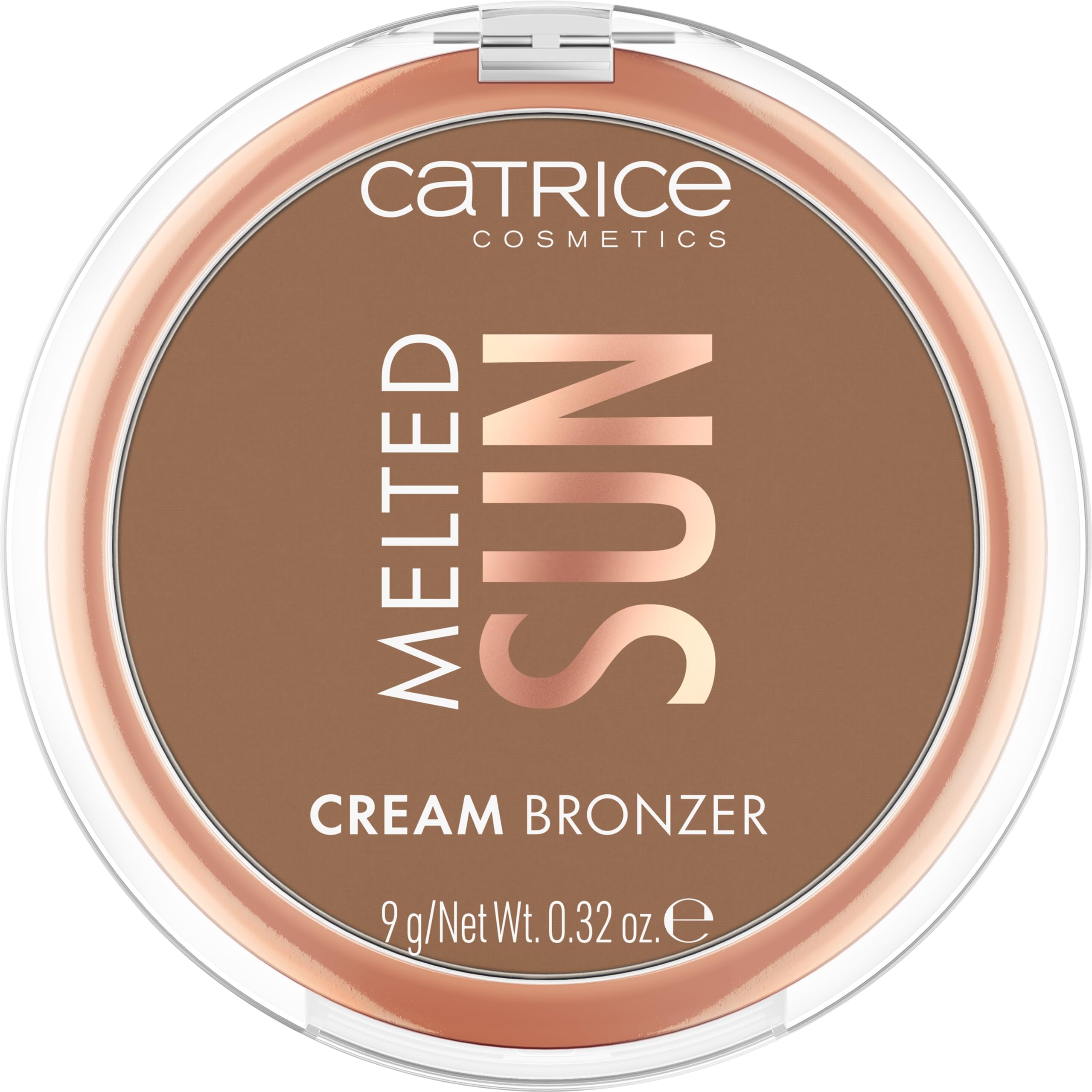 Catrice melted sun cream bronzer texture swipe demonstrating smooth blendability