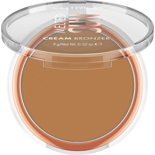 Catrice Melted Sun front tube showing shade Beach Babe and compact design benefit