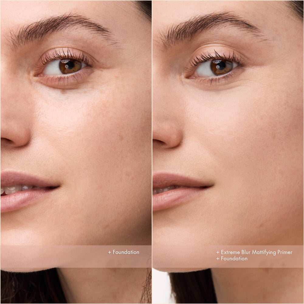 Catrice primer applied on hand demonstrating smooth mattifying finish