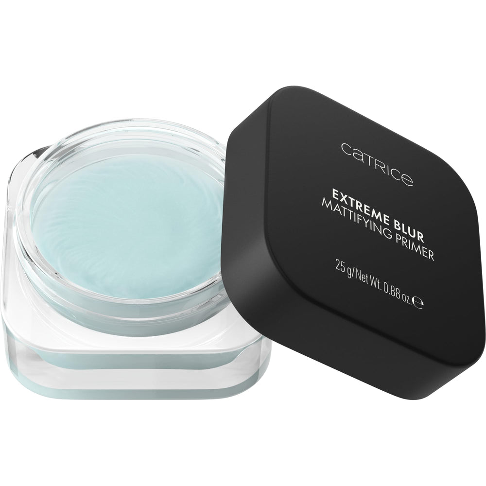 Catrice front bottle showing primer compact design and instant blur benefit