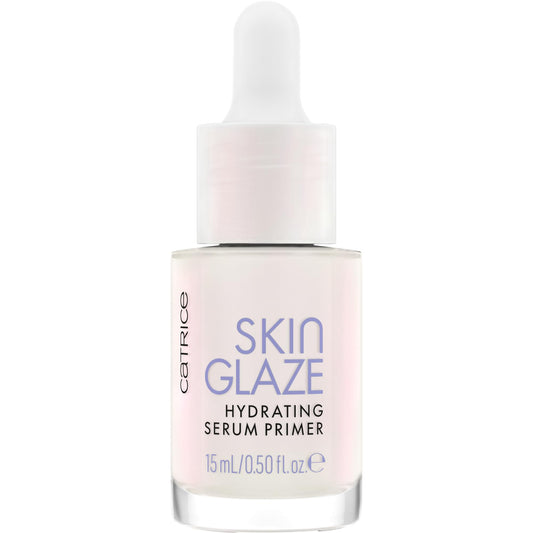 Catrice texture swatch of hydrating serum primer demonstrating smooth application