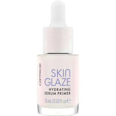 Catrice texture swatch of hydrating serum primer demonstrating smooth application