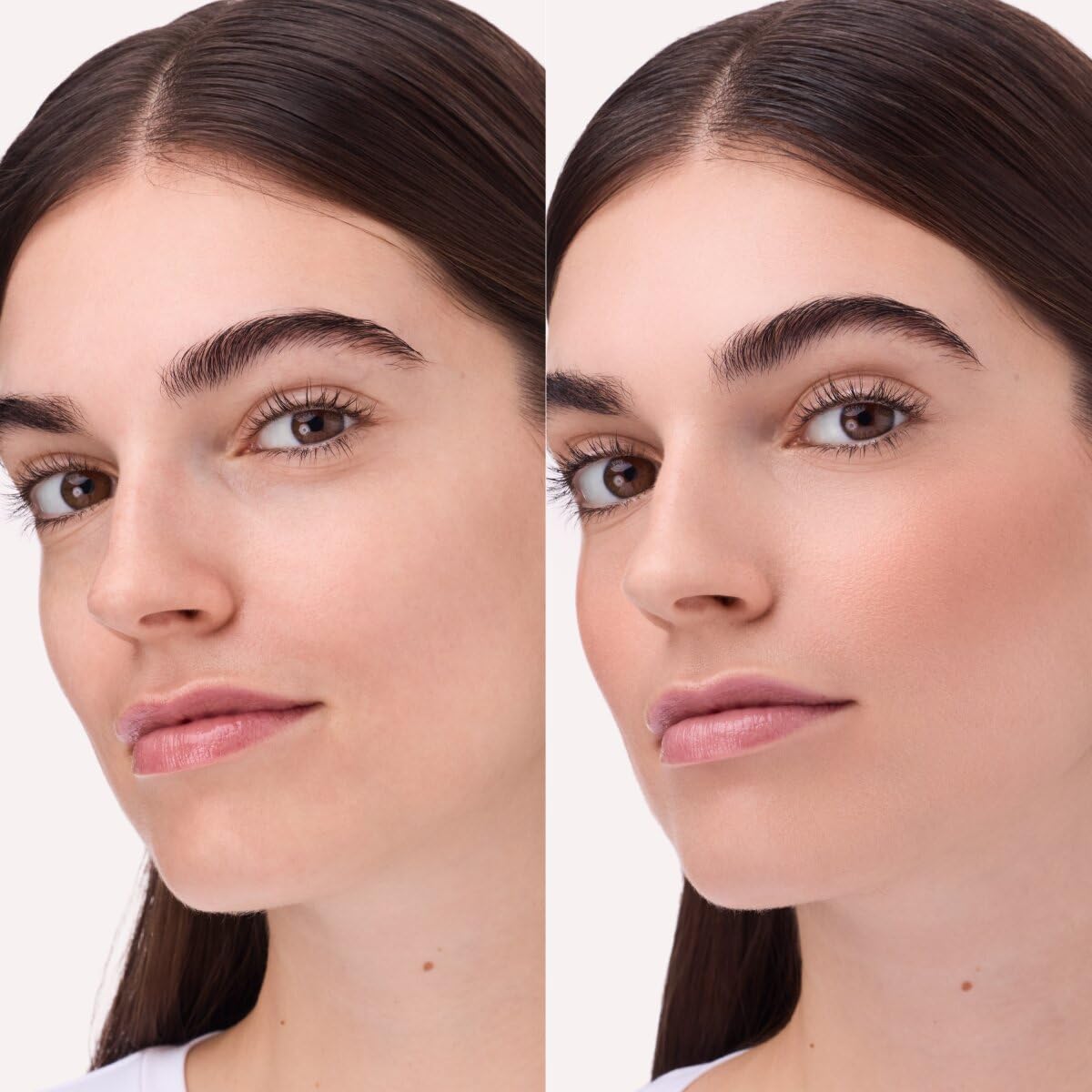 Catrice worn on model in daylight showing subtle flush and everyday wear