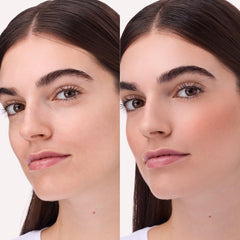 Catrice soft blur powder blush shade comparison scale showing Cinnamon Sugar versatility across tones