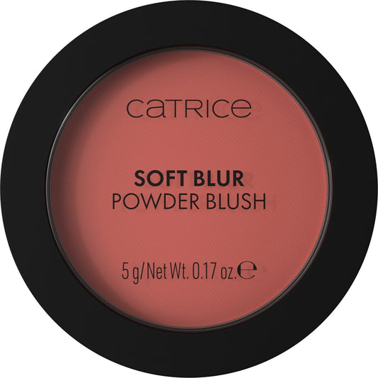 Catrice front pan showing shade Berry Me Later! and compact label benefits