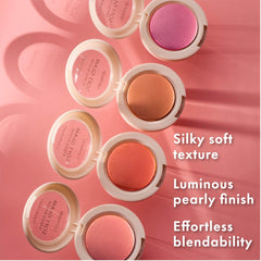 Catrice blush brush swatch showing smooth pick-up and blendable payoff benefit