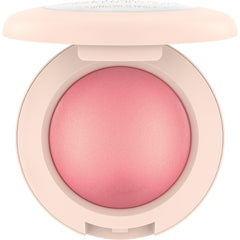 Catrice baked blush close-up of marbled pan texture highlighting luminous finish