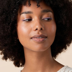 Catrice product blended on skin closeup giving natural radiance and hydrated look