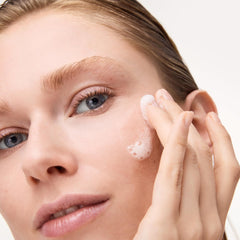 Primer dotted on hand from Catrice demonstrating blendability and glow
