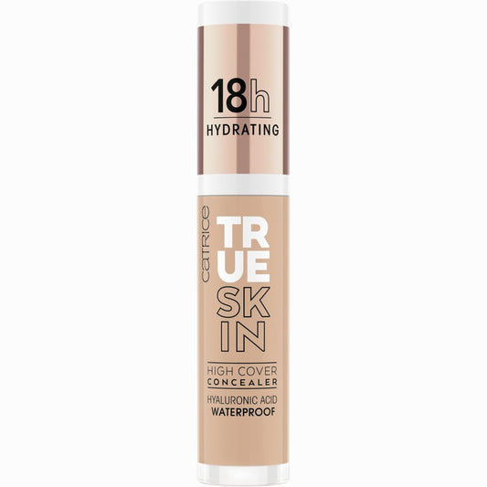 Catrice True Skin concealer front view showing compact tube and shade 033 Cool Almond for full coverage