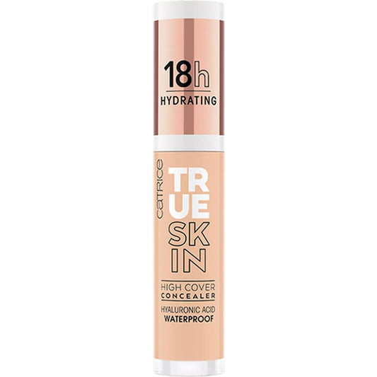 Catrice front packaging of True Skin High Cover Concealer showing shade and benefit