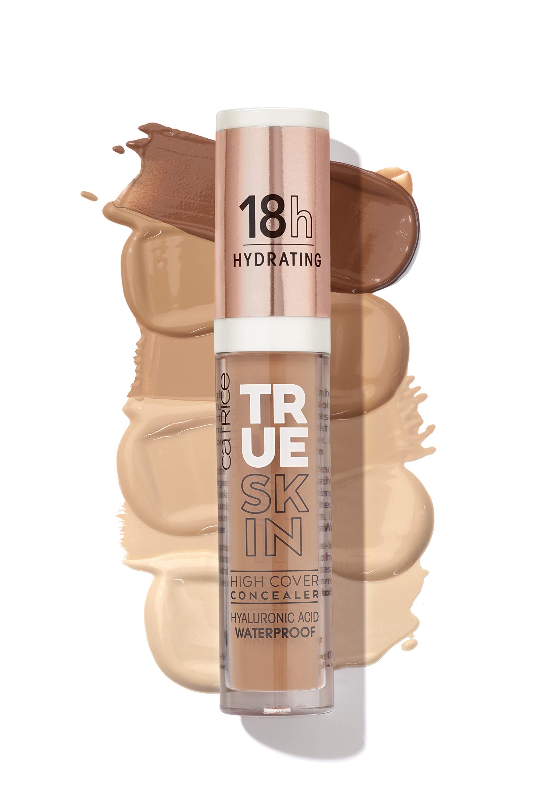 Catrice True Skin inside a makeup bag demonstrating portability and everyday use
